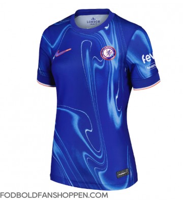 Chelsea Christopher Nkunku #18 Hjemmebanetrøje Dame 2024-25 Kortærmet
